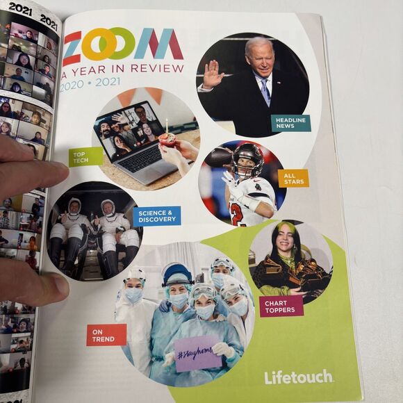 Cerritos elementary school yearbook 2020 2021 California pandemic masking K-6th - Picture 5 of 5